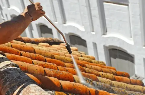 Nettoyage de toitures - Glaire